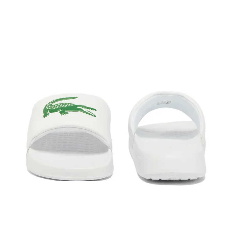 LACOSTE EVA Slip-Resistant Slide Slippers Men's White Green-3