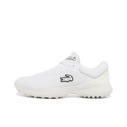 LACOSTE Golf Point Slip Resistant Low Top Golf Shoes Men's White