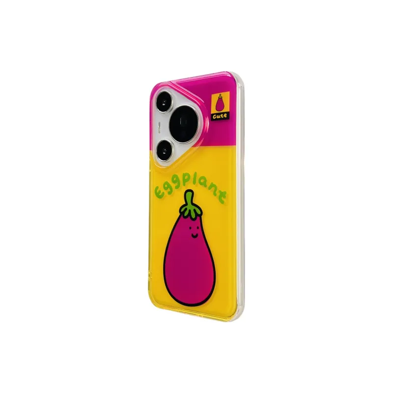 Wei Xin Acrylic Material Peanut Eggplant Lanyard Phone Cases Compatibility With Huawei Mate 60/60 Pro/Pura 70/70 Pro+-19