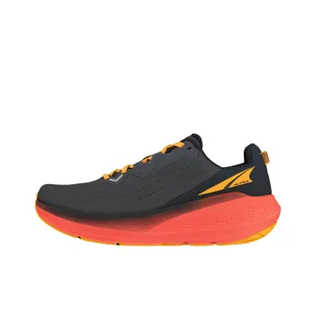 Altra Anti Slip And Wear Resistant Breathable Low Top Running Shoes Men's Black Orange