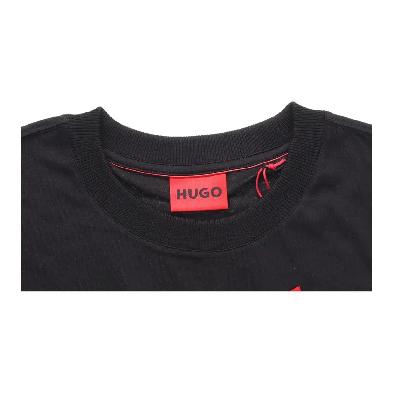 HUGO BOSS Oversize Embroidered Logo T shirt-4