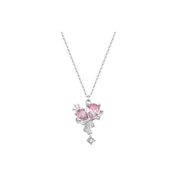 Happy Tide S999 Fine Silver Necklaces Women's