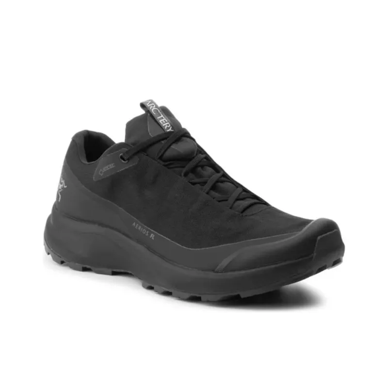 Arcteryx AERIOS FL GTX Anti-Slip Wear-Resistant Low-Top Trekking Shoes Men's Black-2