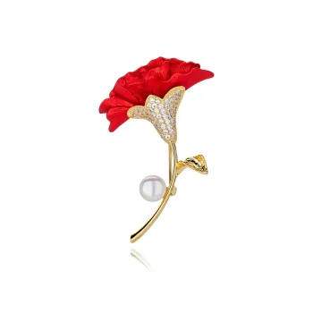 Mofei Freshwater Pearl Brooches Women's