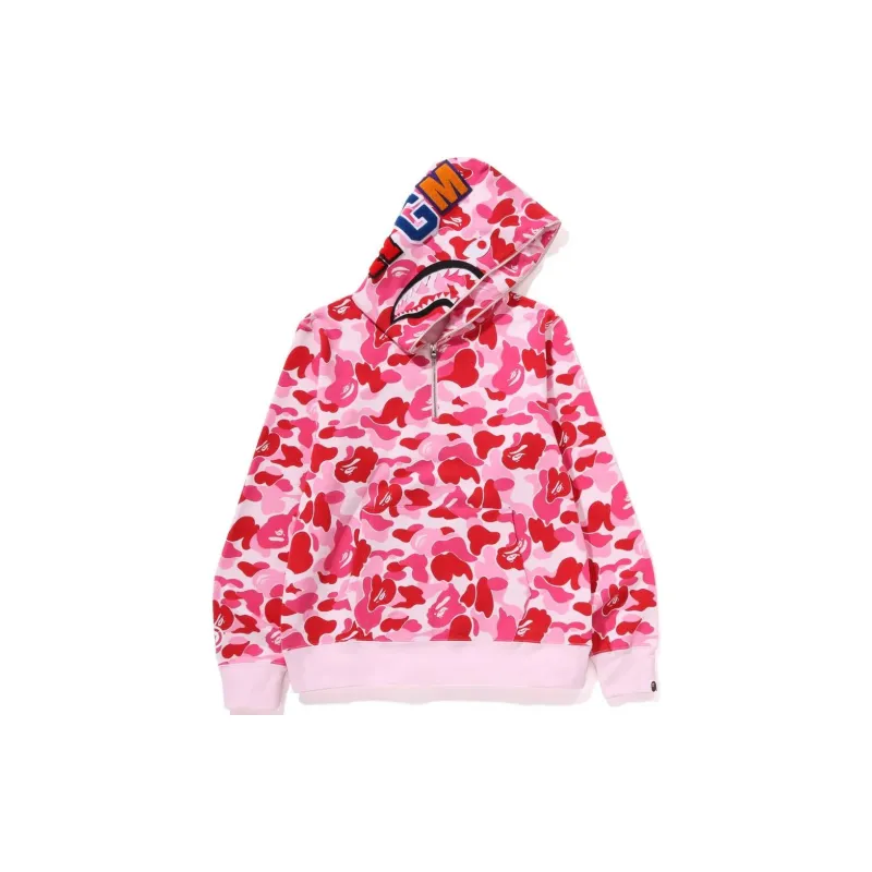 Bape Women's Abc Camo Shark Full Zip Hoodie-7
