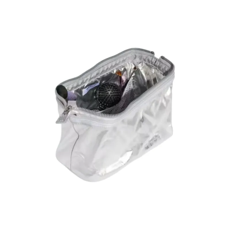Adidas TPU Toiletry Bag Regular Unisex Metallic Silver-2