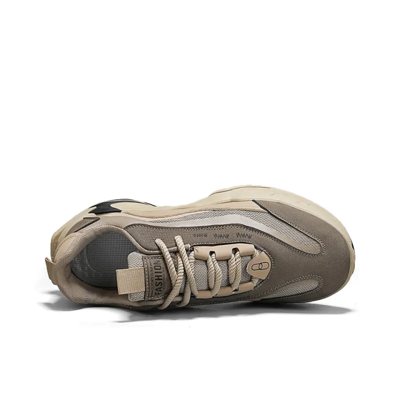 Team Bees Anti-Slip Wear-Resistant Low-Top Chunky Sneakers Men's-13