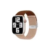 Elk Integrated Buckle Woven, Coffee & Milk Tea