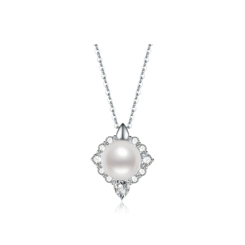 Happy Tide S925 Sterling Silver Necklaces Women's-0