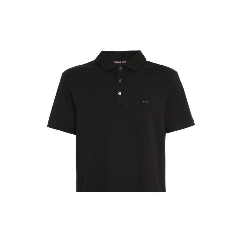 MICHAEL KORS Logo Embroidered Polo Shirt-4