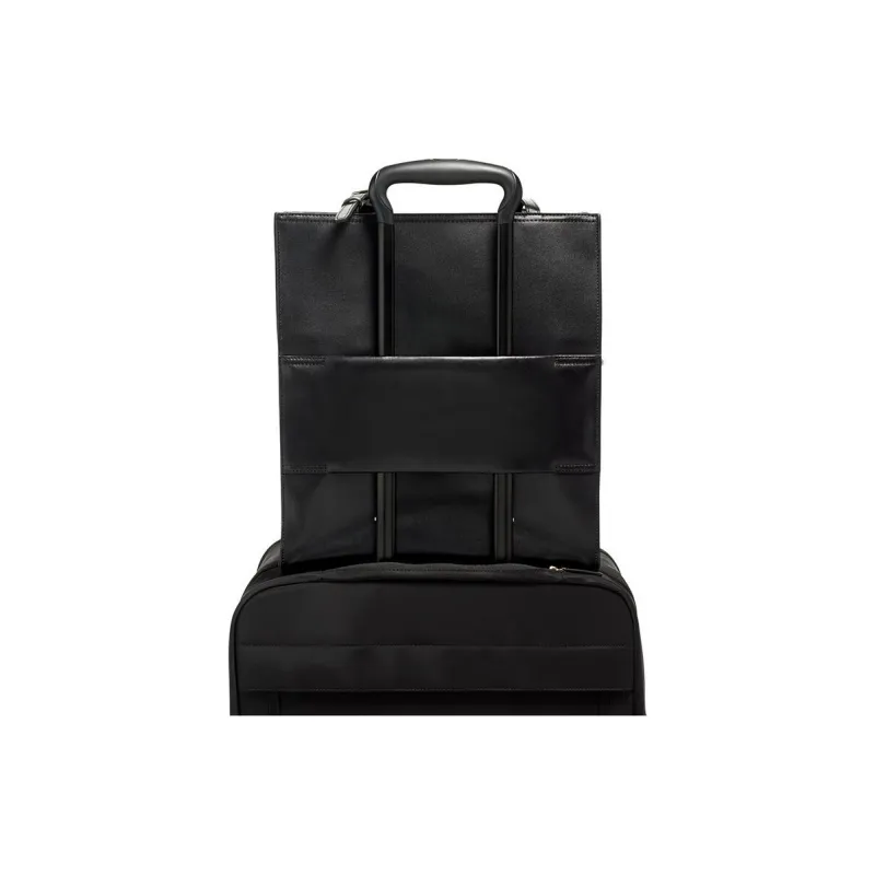 TUMI Voyageur Leather Handbag Tote Women's Black-3