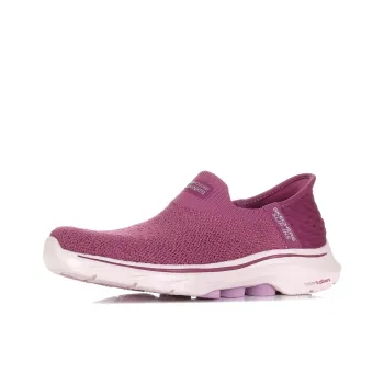 Skechers GOWALK Anti Slip Wear Resistant Low Top Casual Shoes Women's Light Red