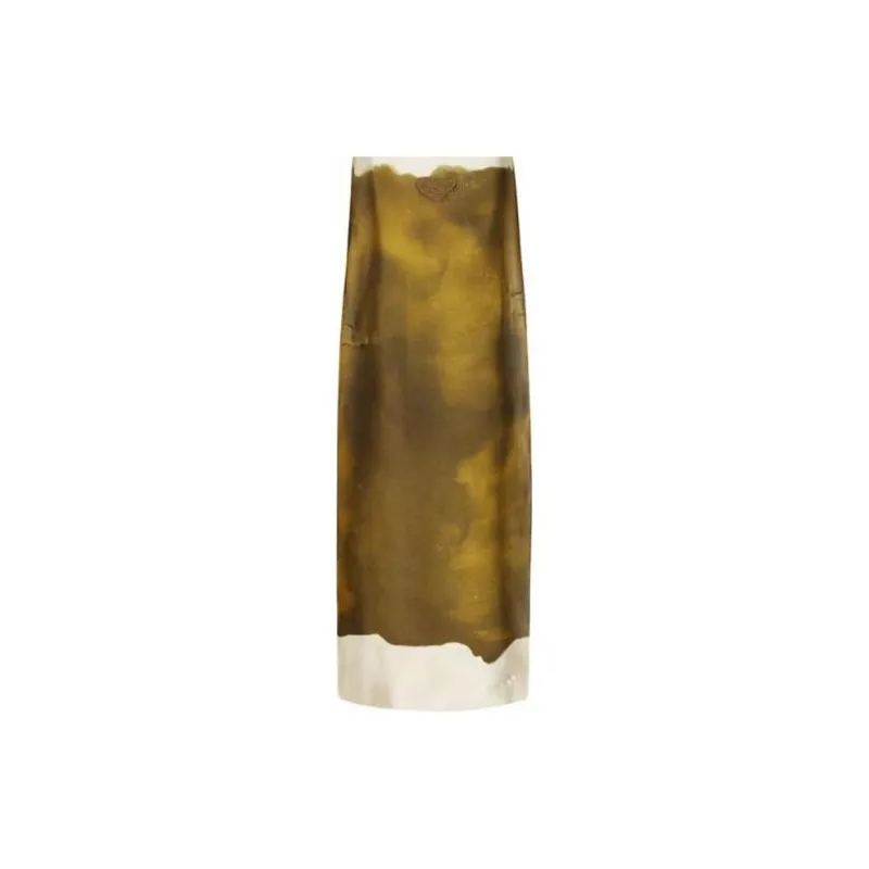PRADA Slip Dress Women's Yellow-3