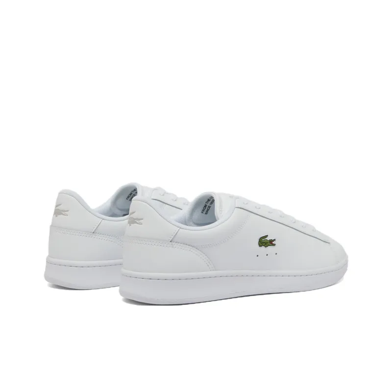 LACOSTE Carnaby Set Slip Resistant Low Top Skateboard Shoes Men's White-2