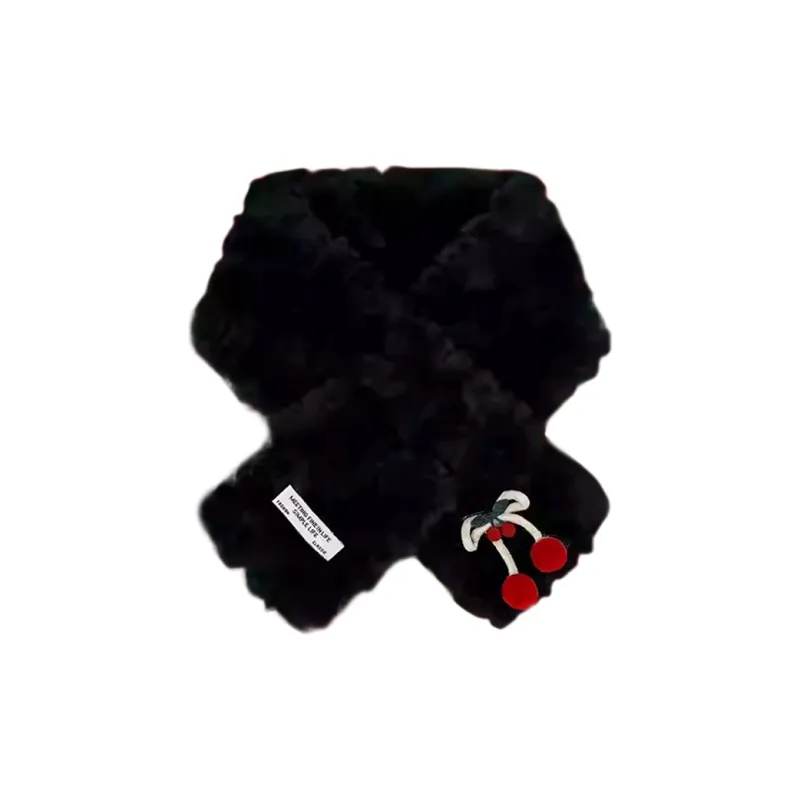 Yalu Polyester Plush Yarn Scarf Unisex Gift Box Set-1