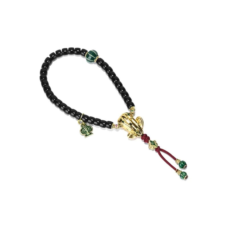 Yulan Wenwan Coconut Shell Beads Bead Chain Unisex-1