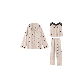 Ta Yan Pajama Set Women's Cameo Brown