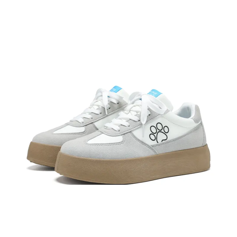 TALKING TOM Skateboard Shoes Women's Low Top White-2