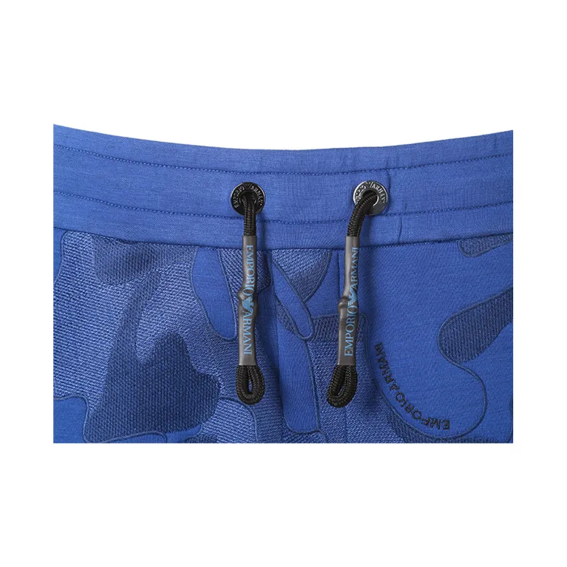 EMPORIO ARMANI Casual Shorts Men Royal Blue-3