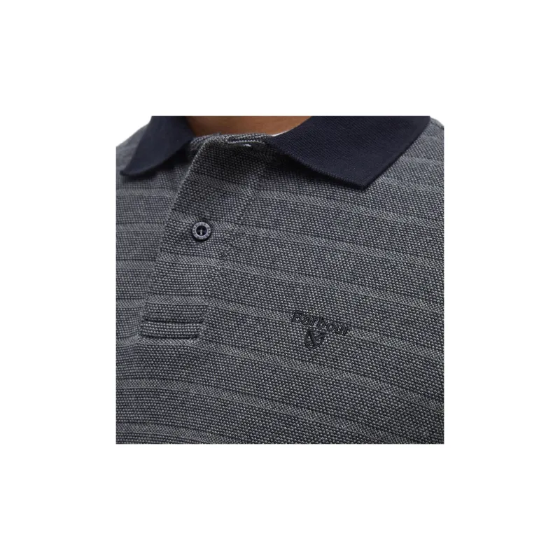 BARBOUR FW24 Polo Shirt Men's Black-5