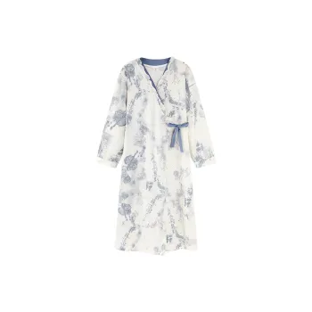 MADALLO Pajama Robe Women's Apricot