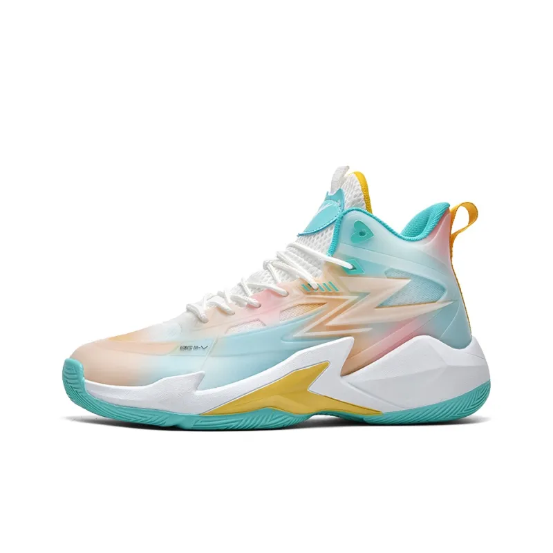 MUSNODO Shock Absorbers With Slip Resistant And Abrasion Resistant Properties High Top Basketball Shoes Unisex-6
