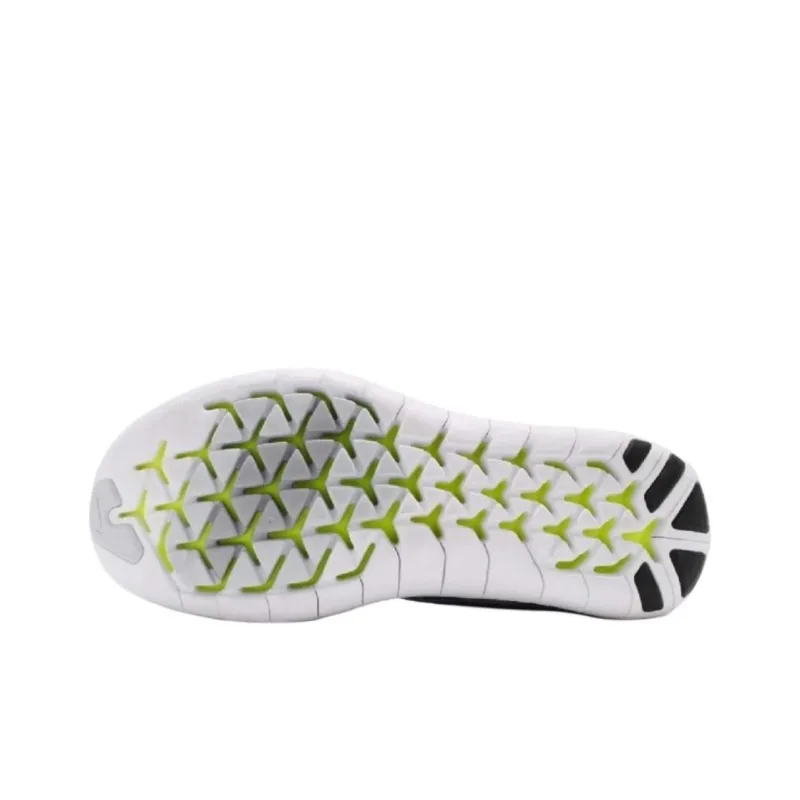 Nike Free RN Anti Slip Wear Resistant Mid Top Casual Running Shoes Women's Gray-4