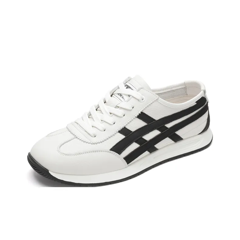 AOKANG Low Top Casual Shoes Men's White Black-1
