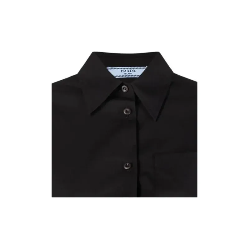 PRADA SS22 Crop Top Women's Black-2
