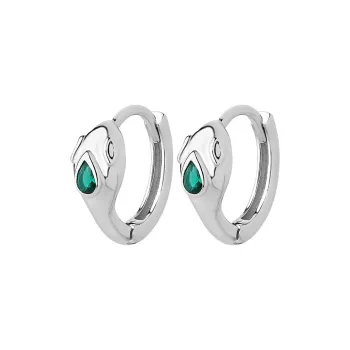AITAO 999 Fine Silver Sterling Silver Hoop Earrings Unisex