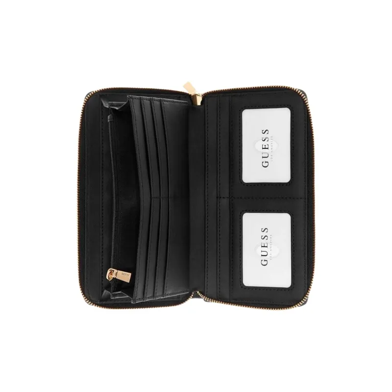 GUESS Artificial Leather Wallet Women's Black-2