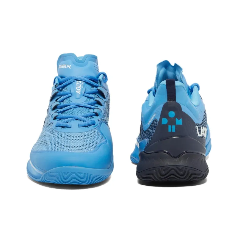 LACOSTE AG-LT23 Lite Clay Court Slip-Resistant Low-Top Casual Shoes Men's Blue-3