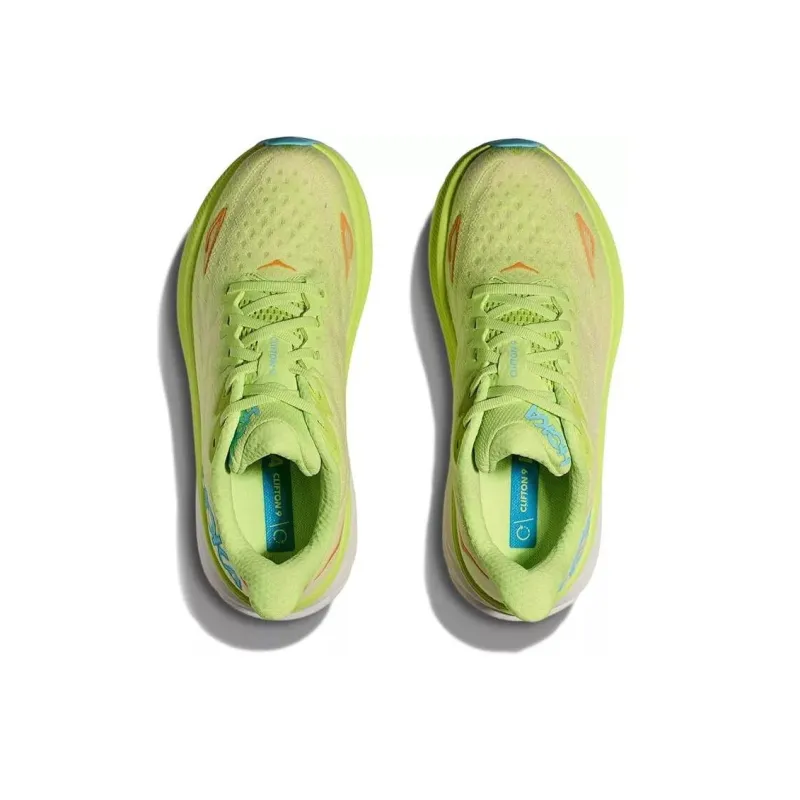 HOKA ONE ONE Clifton 9 Lettuce Solar Flare Women's-2