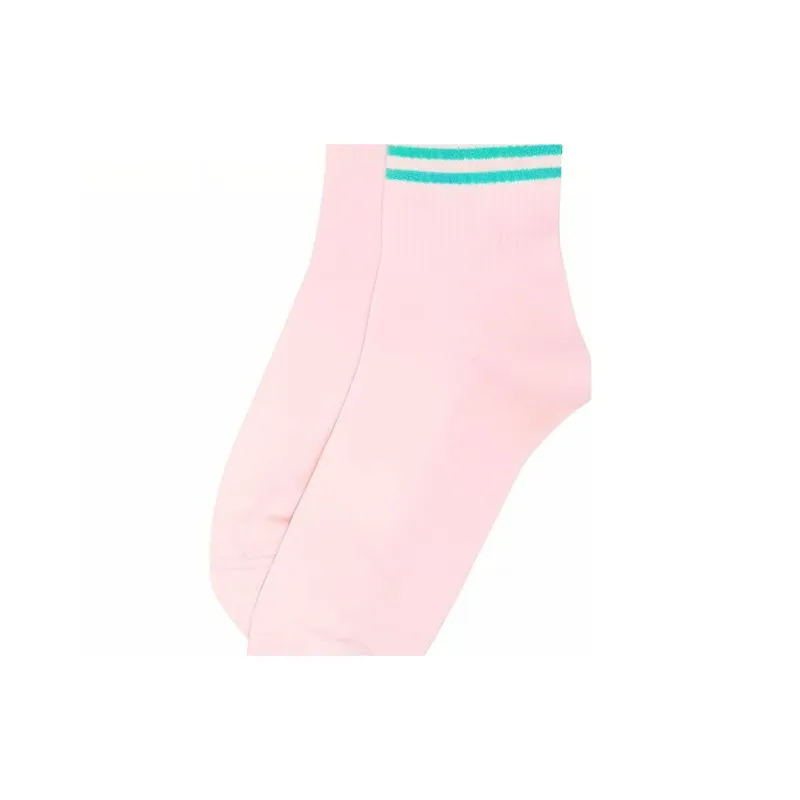 VERSACE Mid-Calf Socks Unisex 1 Pack Pink-4