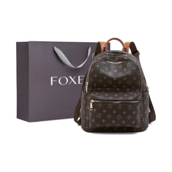 FOXER Synthetic Leather Backpack Medium Size Women's Multicolor