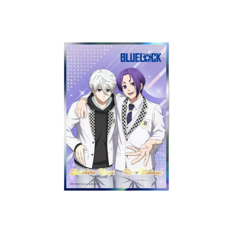 MOUXUYY Blue Lock Flash Silver Laser Multiplayer 15*20CM Anime Artboard Prints-9