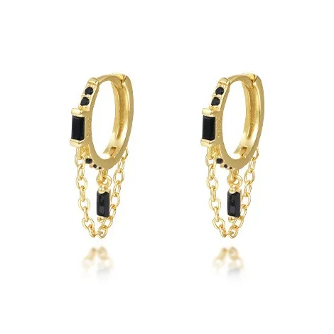MONI JEWELLERY S925 Silver Earrings Women's-3