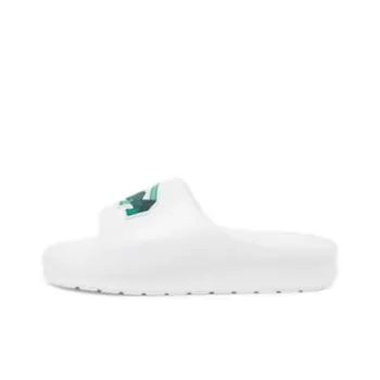 LACOSTE Slip-Resistant Slide Slippers Men's White