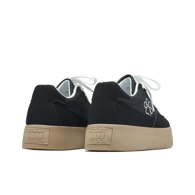 TALKING TOM Low Top Skateboard Shoes Women's Black-5