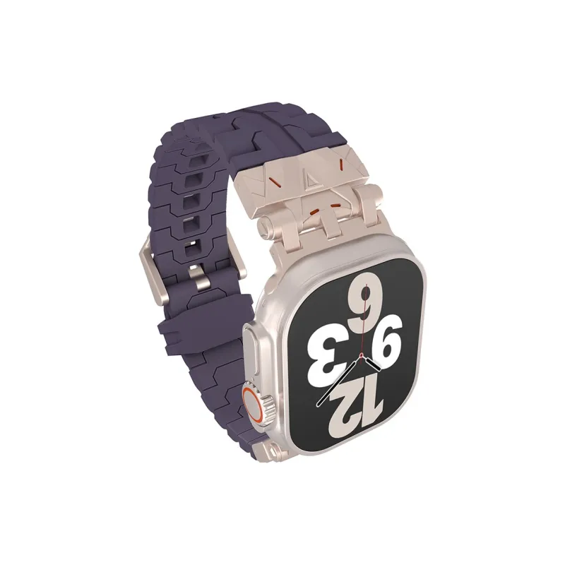 ZHENGGUANG Watch Band Apple Compatibility Silicone Material-2