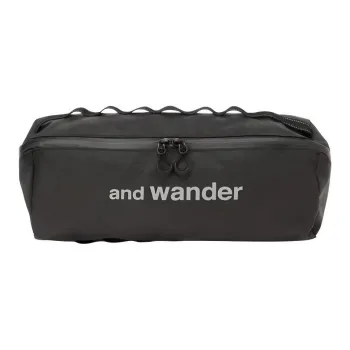 And Wander Polyester Storage Bag Unisex Black