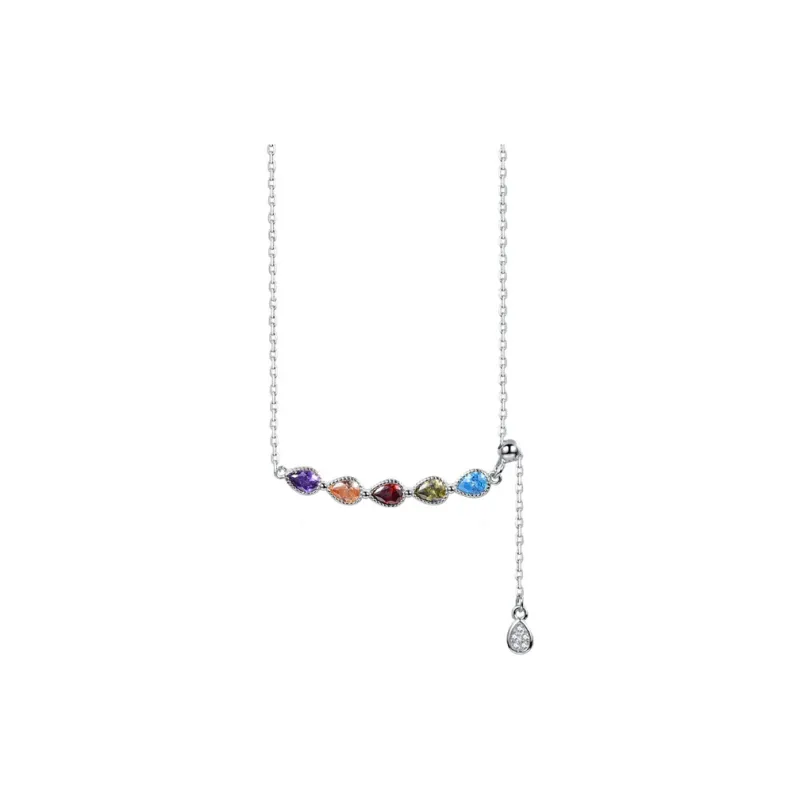 MONI JEWELLERY S925 Silver Necklaces Women's-4