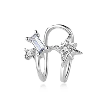 ROGA Alloy Clip On Earrings Women's