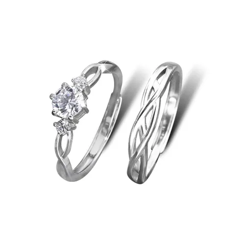 KEMLAIDA 925 Sterling Silver Rings Unisex