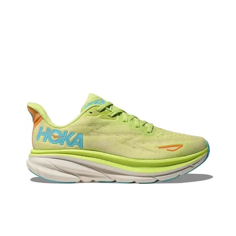 HOKA ONE ONE Clifton 9 Lettuce Solar Flare Women's-1
