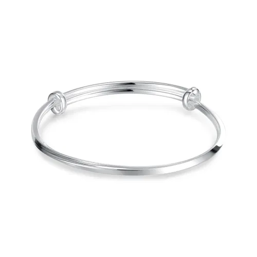 CHIEMOT S999 Fine Silver Bangles Unisex
