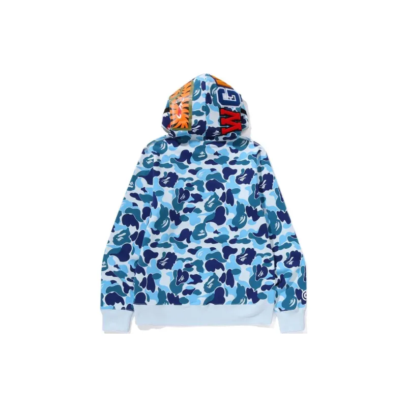 Bape Women's Abc Camo Shark Full Zip Hoodie-2