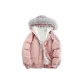Pink[Fur Collar Detachable]
