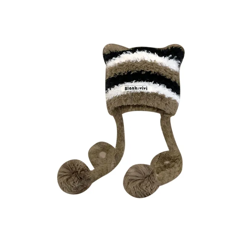 Mulinsen Knitted Fabric Beanies Unisex-5