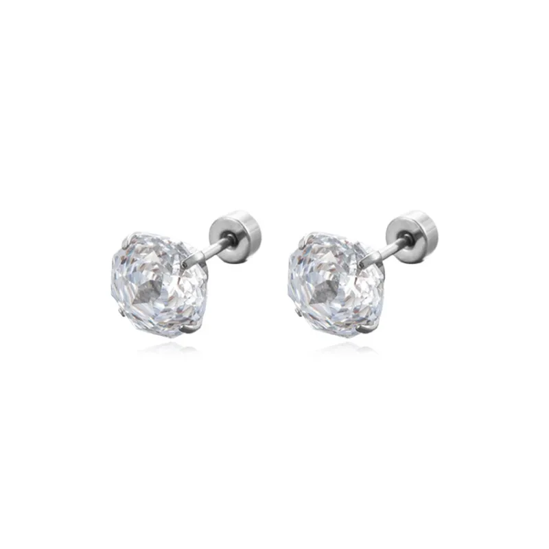 WANLIACC Alloy Stud Earrings Women's-9